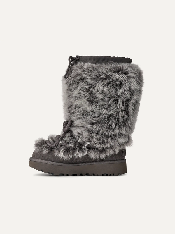 Chaussure classique de type chalet à talon haut pour femmes