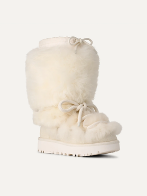Chaussure classique de type chalet à talon haut pour femmes